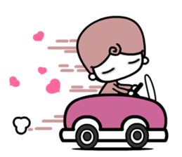 A A boy sticker #3561464