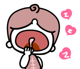 A A boy sticker #3561465