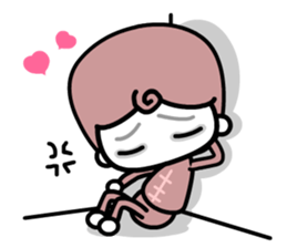 A A boy sticker #3561466