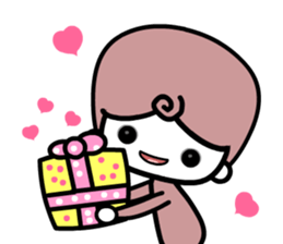 A A boy sticker #3561470