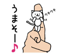 Palmtop cat 1 sticker #3561527