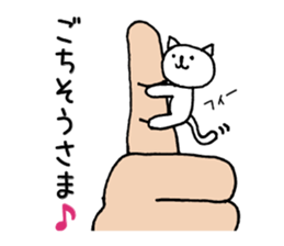 Palmtop cat 1 sticker #3561529