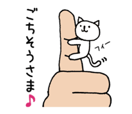 Palmtop cat 1 sticker #3561529