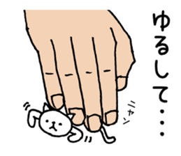 Palmtop cat 1 sticker #3561544