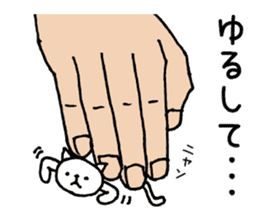 Palmtop cat 1 sticker #3561544