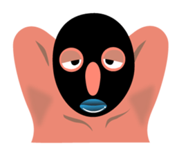 Zentai&Wrestling mask&toupee sticker #3561882
