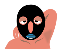 Zentai&Wrestling mask&toupee sticker #3561883