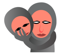 Zentai&Wrestling mask&toupee sticker #3561889