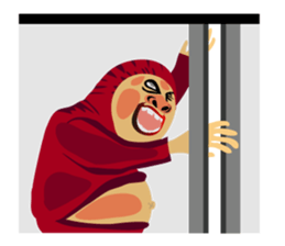 Zentai&Wrestling mask&toupee sticker #3561895