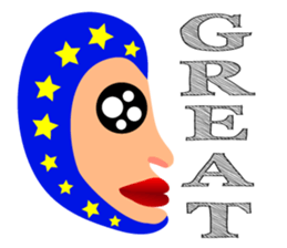 Zentai&Wrestling mask&toupee sticker #3561896