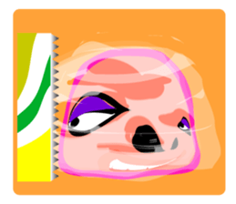 Zentai&Wrestling mask&toupee sticker #3561902