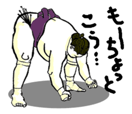 THE SUMO WRESTLER 1 sticker #3562434