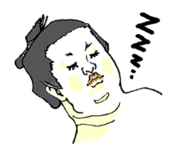 THE SUMO WRESTLER 1 sticker #3562438