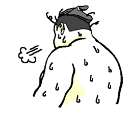 THE SUMO WRESTLER 1 sticker #3562455