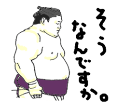 THE SUMO WRESTLER 1 sticker #3562457