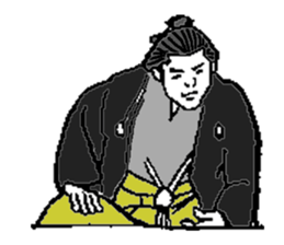 THE SUMO WRESTLER 1 sticker #3562461