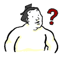 THE SUMO WRESTLER 1 sticker #3562462