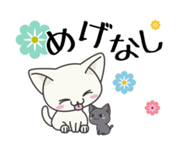 Sticker of Cute Cats 2 -dialect of Aizu- sticker #3562525