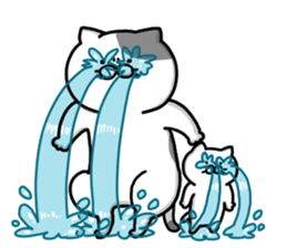 Funny cats of nojako2 sticker #3563017