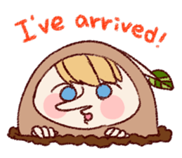 Cute bean&cat. sticker #3563298