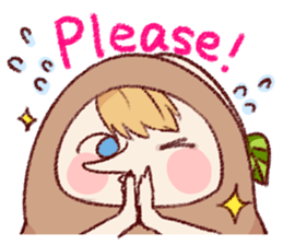 Cute bean&cat. sticker #3563304