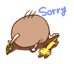 Cute bean&cat. sticker #3563323