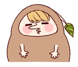 Cute bean&cat. sticker #3563326