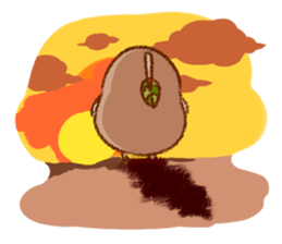 Cute bean&cat. sticker #3563329