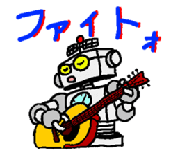 robota teacher effort report 2 sticker #3563584