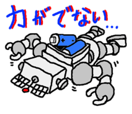 robota teacher effort report 2 sticker #3563609