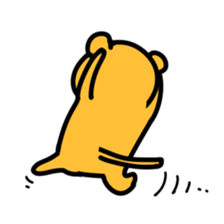 I don't care Monkey sticker #3563614