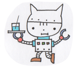 Obedient cat sticker #3564219