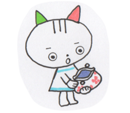 Obedient cat sticker #3564224