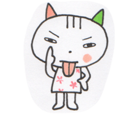 Obedient cat sticker #3564238