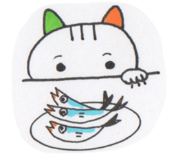 Obedient cat sticker #3564247