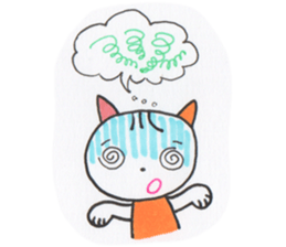 Obedient cat sticker #3564249