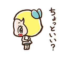 Lemon & Sugar "Girls Talk" sticker #3564462