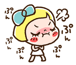 Lemon & Sugar "Girls Talk" sticker #3564485