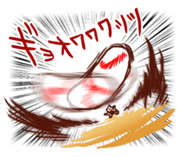 the pad of cat @ Baseball sticker #3564739