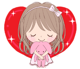 "Momo & Coco" ~everyday~ English ver. sticker #3564811