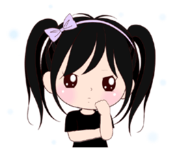 "Momo & Coco" ~everyday~ English ver. sticker #3564817