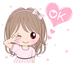 "Momo & Coco" ~everyday~ English ver. sticker #3564826