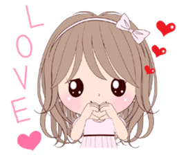 "Momo & Coco" ~everyday~ English ver. sticker #3564827