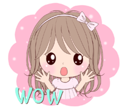 "Momo & Coco" ~everyday~ English ver. sticker #3564828