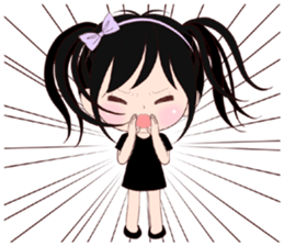 "Momo & Coco" ~everyday~ English ver. sticker #3564840