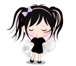 "Momo & Coco" ~everyday~ English ver. sticker #3564841