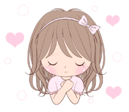 "Momo & Coco" ~everyday~ English ver. sticker #3564842