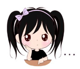 "Momo & Coco" ~everyday~ English ver. sticker #3564846