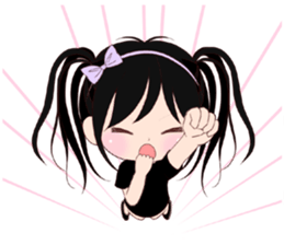 "Momo & Coco" ~everyday~ English ver. sticker #3564848