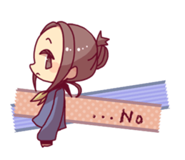 Schoolgirl a lot of Sticker sticker #3564911